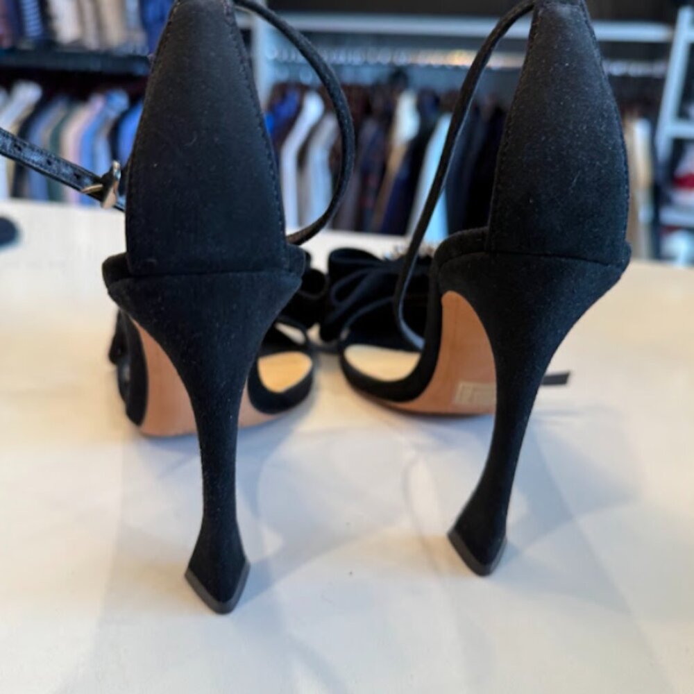 Alexandre Birman Suede Bow Accents Sandals Size 38 - Picture 3 of 5